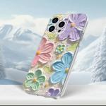 Creative Petal Print Mobile Phone Case